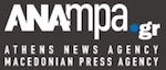 Logo for the Athens News Agency/Macedonian Press Agency - ANAMPA