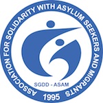 Logo for the Association for Solidarity with Asylum Seekers and Migrants (ASAM)
