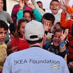 Logo for the Ikea Foundation