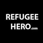 Logo for Refugee Hero