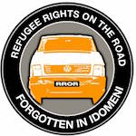 Logo for Refugee Rights on the Road (RROR) - Forgotten in Idomeni