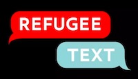 Logo for Refugee Text