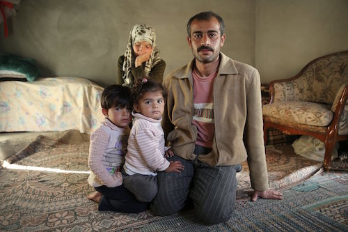 Image for The sons of war:  Syria's refugees - in pictures
