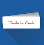 Logo for Translation Cards