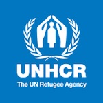 Logo for the United Nations High Commissioner for Refugees (UNHCR)
