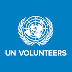 Logo for the United Nations Volunteers